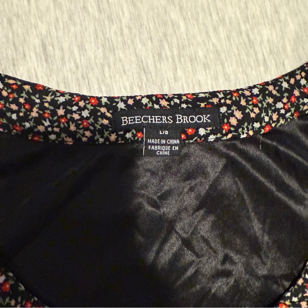 Beechers Brook Ruffled Floral Tank Top - Picture 2 of 6
